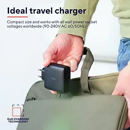 Зарядний пристрій Trust Maxo 65Вт, 2xUSB-C PD, чорний (25380_TRUST) - мініатюра 7