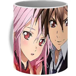 Кухоль GeekLand Guilty Crown Корона гріха Інорі та Сю GC 02.04 330 мл білий - мініатюра 3