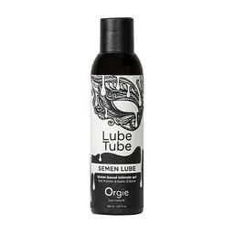 Лубрикант з імітацією сперми Orgie Lube Tube Semen Lube, 150 мл, водна основа, без смаку та запаху - мініатюра 1
