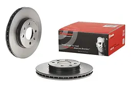 Диск гальмівний вентильований Hyundai Solaris, I20 II-III 14-25р Brembo (09.D227.11) - мініатюра 2