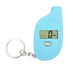 Манометр (тестер тиску шин) цифровий LCD дисплей блакитний (G0001639) - мініатюра 6