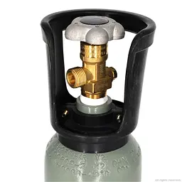 Балон CO2 з плоским дном Aqua Nova , метал, 2 л (NCO2-2L-GRAY)
