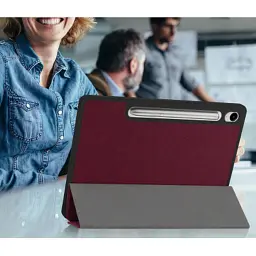 Чохол до планшета BeCover Flexible TPU Mate Samsung Galaxy Tab S10 Lite SM-X400/406 10.9" Red Wine (715760) - мініатюра 5
