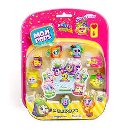 Набір фігурок MOJI POPS серії Party – ПЕРЛИННИЙ СЮРПРИЗ (8 фігурок)