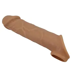 Насадка на пеніс PRETTY LOVE Lionel, Liquid silicone, GET YOUR PENIS THICKER, TPR PRETTY LOVE BI-026259 102744 - мініатюра 4