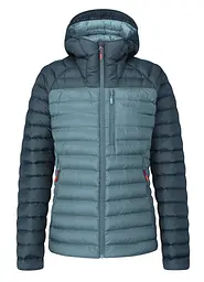 Жіночий пуховик Rab Microlight Alpine Jacket Wome 14 Синій-Блакитний