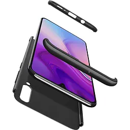 Чохол-накладка GKK 3 in 1 Hard PC Case Samsung Galaxy A50 Black - мініатюра 2