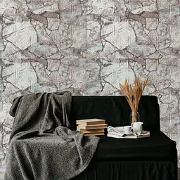 Самоклейка декоративна 3D панель 3D Loft під  цеглу королівський мармур 700x770x3мм (351-3) - мініатюра 4