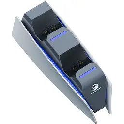 Зарядна станція Honcam Charging Station для DualSense Sony PS5 Gray [132383]