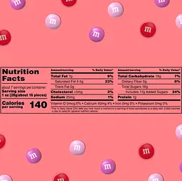 Драже M&M's White Chocolate Strawberries and Cream Valentine's Day 210г - мініатюра 9