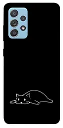 TPU чохол Demsky Lazy cat для Samsung Galaxy A52 4G / A52 5G