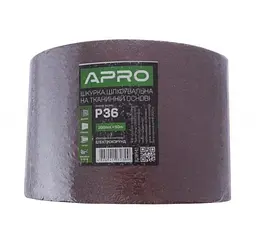 Папір шліфувальний Apro P36 рулон 200мм х 50м на тканинній основі 30412 - мініатюра 2