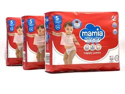 Підгузки-трусики Mamia Розмір 5, 12-18 кг,108 шт
