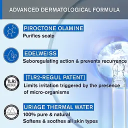 Шампунь м'який балансуючий Uriage DS Hair Soft Balancing Shampoo 200 мл - мініатюра 6