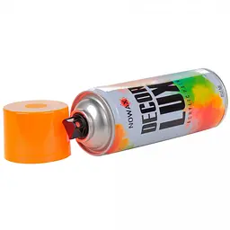 Флуоресцентна фарба Nowax Спрей 450 мл Помаранчева (orange) NX48047 - мініатюра 4
