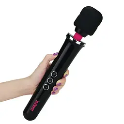 Вібратор Lovetoy Training Master Ultra Powerful Body Wand, 32 см (чорний) - мініатюра 6