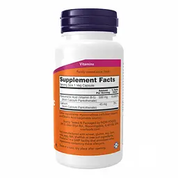 Вітаміни PANTOTHENIC ACID 500mg - 100 vcaps - мініатюра 2
