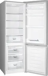 Холодильник Gorenje з нижн. мороз. камерою, 180х55х56см, 2 дв., Х-198л, М-66л, A+++, ST, Інвертор, Сірий - мініатюра 2