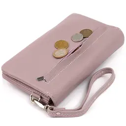 Жіночий шкіряний гаманець-клатч ST Leather 19х9,5х2,5 см acs0015825 - мініатюра 4