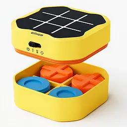 Інтерактивна гра хрестики-нуліки Xiaomi GiiKER Tic-Tac-Toe Bolt (JKJZQ001) Pink - мініатюра 4