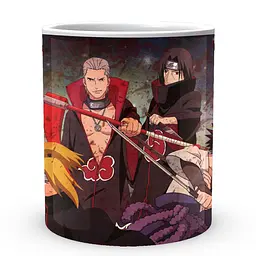 Кухоль GeekLand Наруто Naruto Акацукі Космос NA.02.324 330 мл білий - мініатюра 2