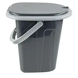 Біотуалет Bo-Camp Portable Toilet Square 20лiters Grey (DAS303293) - мініатюра 7