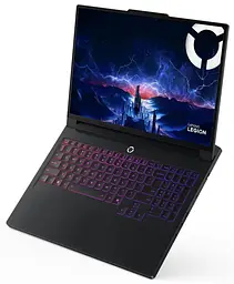 Ноутбук Lenovo 16 Legion Pro 7 16AFR10H 2560x1600 OLED/Ryzen 9 9955HX/32GB/2TB/RTX 5070 Ti/W11H/Eclipse Black (83RU0002US) - мініатюра 2