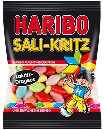 Жувальні цукерки Haribo Sali Kritz 160г