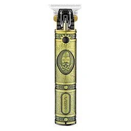 Машинка для стрижки волосся VGR V-085 металева Gold (1756375522) - мініатюра 4