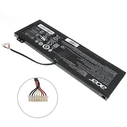 Акумулятор для ноутбука Acer AP18E7M (Aspire A715-74G, AN515-54, CN517-71, PT315-51, PT317-53 series) 15.4V 3815 mAh 58.75Wh, Black (KT.00407.009) - мініатюра 2