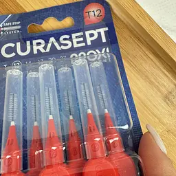 Міжзубний йоржик Curasept Proxi T12, ISO3 (1.2 мм, червоний), 6 шт - мініатюра 2