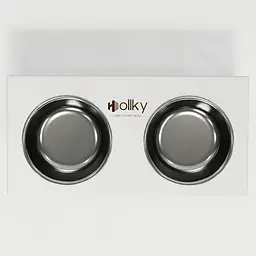 Hollky Base XL20 — миски на підставці для великих собак (2 × 1,8 л) - мініатюра 4