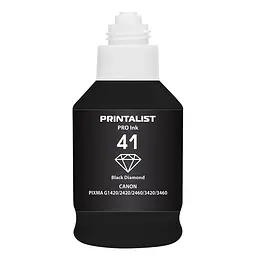Чорнило PRINTALIST GI-41 для Canon Pixma G2420/3420 190г Black пігментне (PL41BP) - мініатюра 7