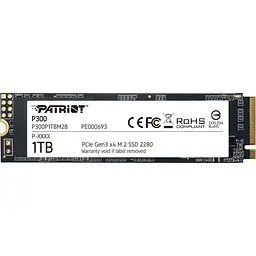 SSD накопичувач Patriot P300 1TB (P300P1TBM28) [130569]