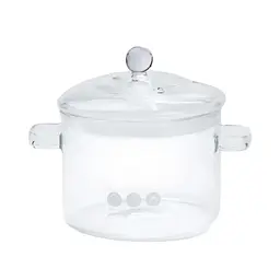 Каструля скляна жароміцна Yiwu HP2000 3,5 л - мініатюра 4