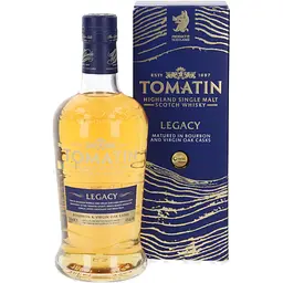 Віскі Tomatin Legacy в подарунковій упаковці 43% 0.7 л - мініатюра 2