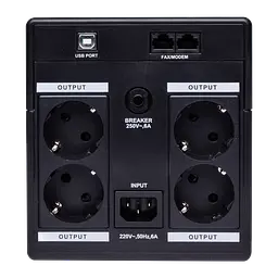 Лінійно-інтерактивне ДБЖ LPM-U1100VA-P (770Вт) - мініатюра 4