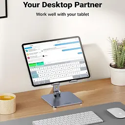 Тримач для планшета-телефона Ugreen LP134 Foldable Metal Tablet Stand - мініатюра 2