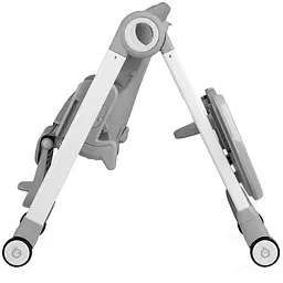 Стільчик для годування MoMi LUXURIA Light Grey - мініатюра 5