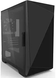 Корпус Zalman Z1 Iceberg, Black, Mid Tower, без БР, для Micro ATX/Mini ITX, 2xUSB 3.0/1xUSB 2.0, макс. CPU - 160 мм / VGA - 330 мм, 3x120 мм, бічна панель із загартованого скла - мініатюра 2