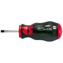 Отвертка Wurth Zebra шлицевая короткая 0.6x3.5x25 (0613251035)