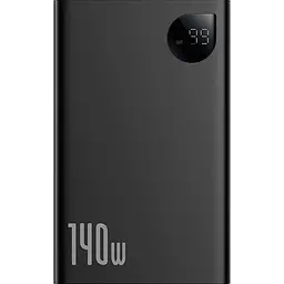 Зовнішній акумулятор Baseus Adaman Digital Display 24000mAh 140W Black (P10021508113-00) [102124]