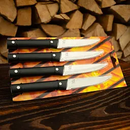 Набір ножів для стейка Gefu BBQ 4 шт. (89155) - мініатюра 2