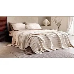 Муслінове покривало Striped Vizon 230х250 см Saheser pbe0051327 - мініатюра 2