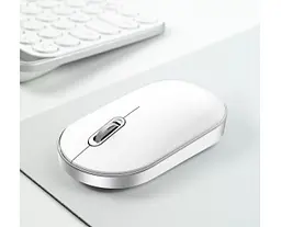 Миша бездротова XiaomiMiiiW Air Dual Mode Wireless Mouse Silent Edition (MWWHM01) White - мініатюра 4