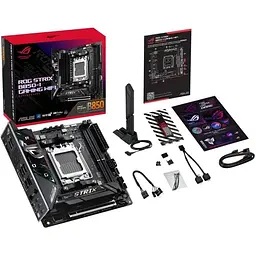 Материнська плата Asus Rog Strix B850-I Gaming WIFI sAM5 B850 2xDDR5 M.2 HDMI USB Type-C WiFi BT mITX - мініатюра 2