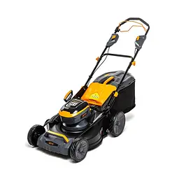 Газонокосарка акумуляторна самохідна GTM LM56/480SP-V KIT (48 см, 25-80 мм, 55 л, BL, GTM 56 В, комплект) - мініатюра 2