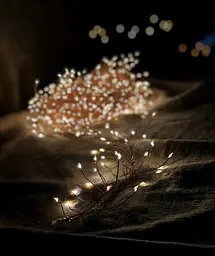 Гірлянда-кластер Luca Lighting Струна 8 м теплий білий, коричнева (8718861852844) - мініатюра 4