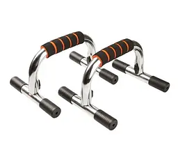 Упори для віджимань Power System PS-4005 Push Up Stand (Прямі) (PS-4005_Black-Steel)
