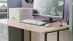 Комп'ютерний стіл Ferrum-decor Кевін 75x120x70 чорний ДСП Дуб Сан-Марино 16мм (FRD-103830) - мініатюра 6